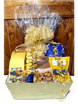 $75 wrapped Basket